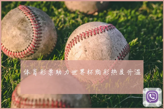 体育彩票助力世界杯购彩热度升温